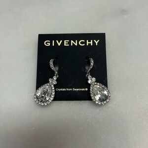 NEW Givenchy Swarovski Crystal Earrings
